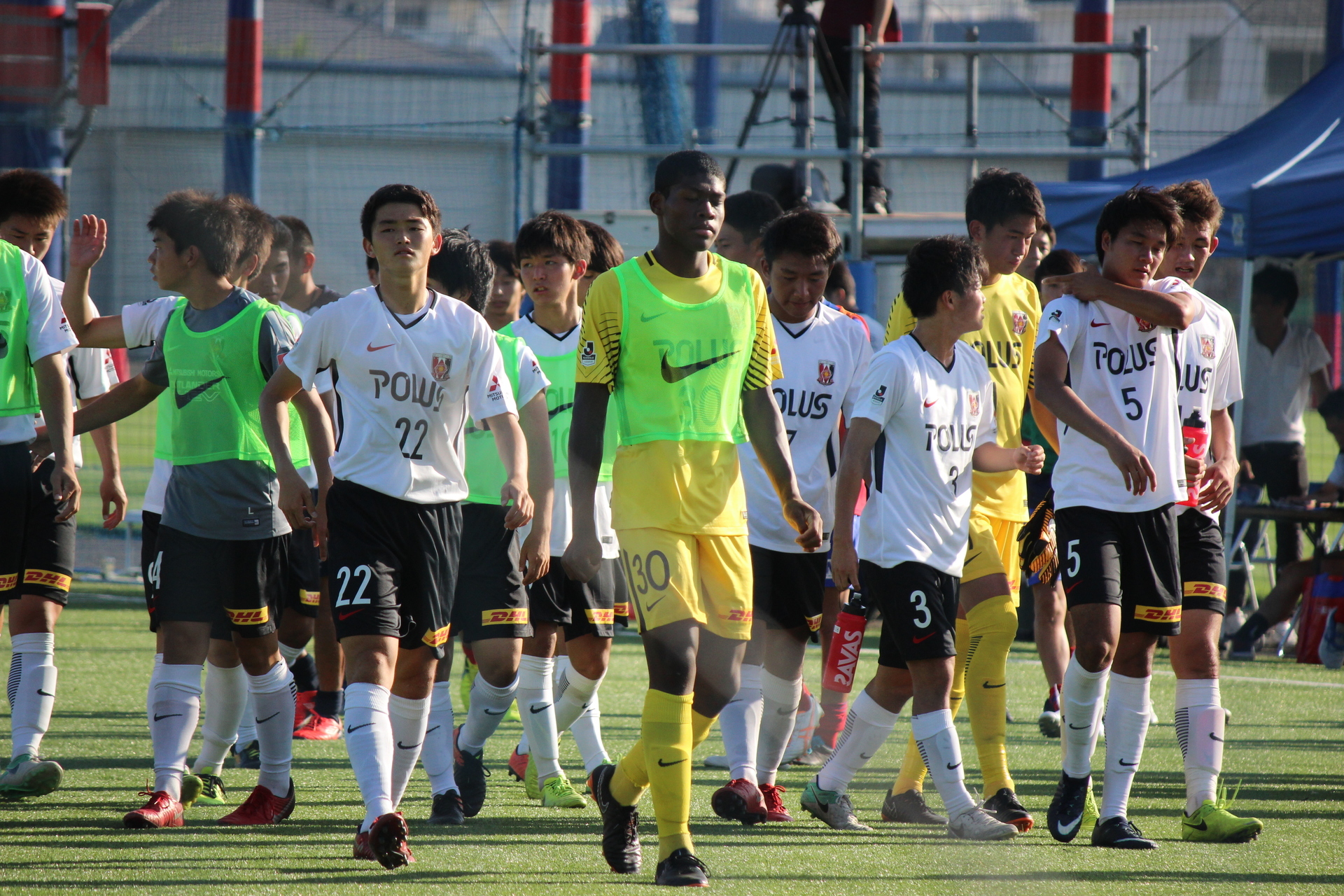 18 7 1 2 プレミアリーグ Fc東京u 18対浦和ユース 通勤準急スタジアム行き３