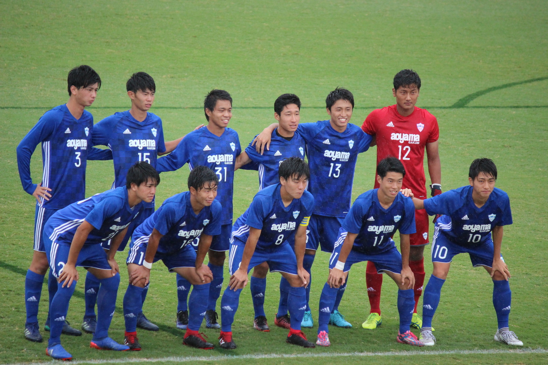 18 9 15 1 関東大学サッカー 日体大対青学大 通勤準急スタジアム行き３