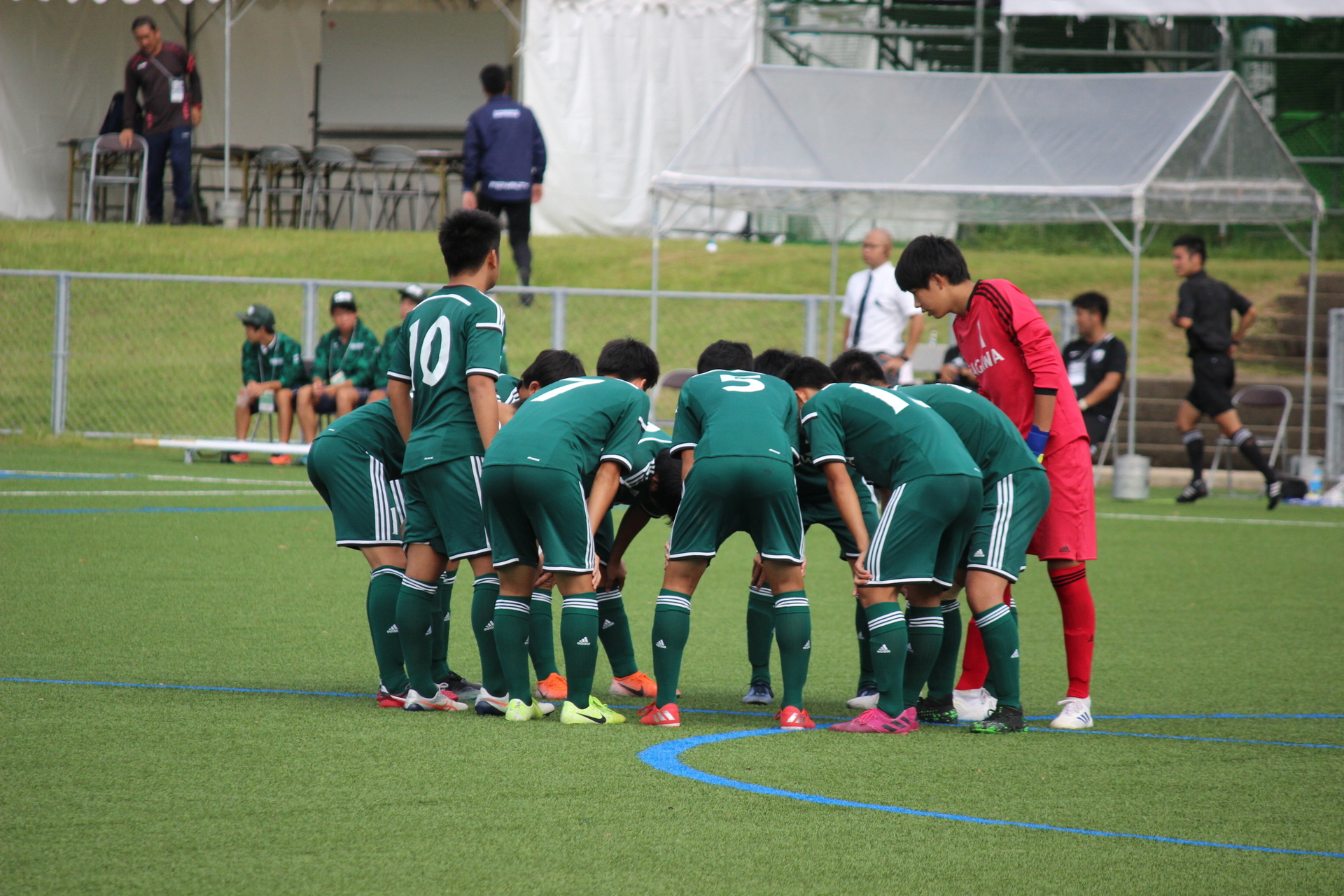 19 9 29 茨城国体 サッカー少年男子 北海道対香川県 通勤準急スタジアム行き３