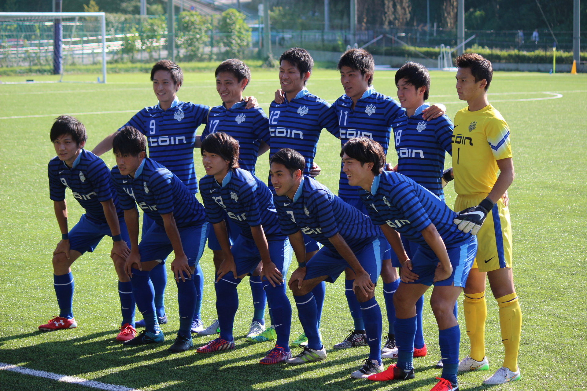 16 10 15 関東大学サッカー 桐蔭横浜大対駒澤大 通勤準急スタジアム行き３