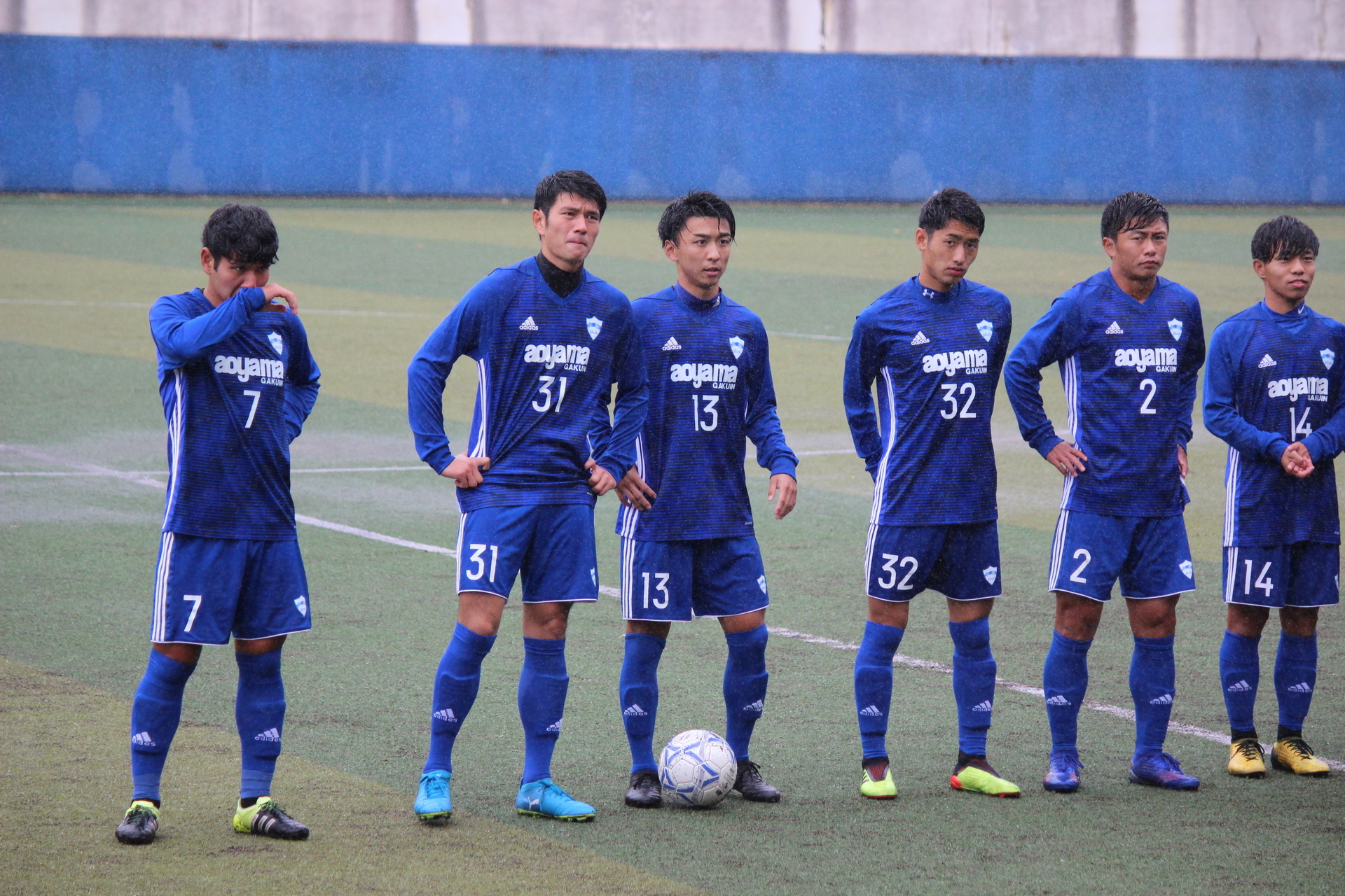 19 11 23 関東大学2部 国士舘対青山学院 通勤準急スタジアム行き３