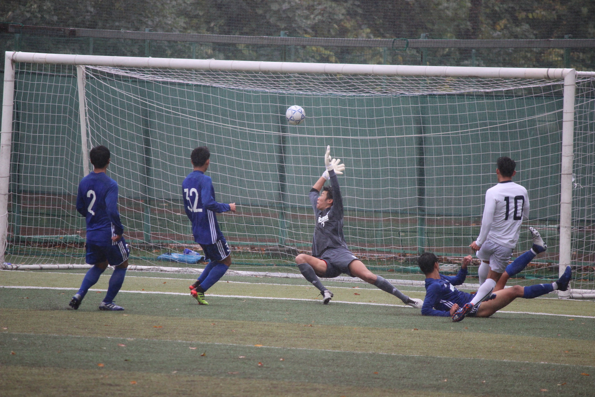 19 11 23 関東大学2部 国士舘対青山学院 通勤準急スタジアム行き３