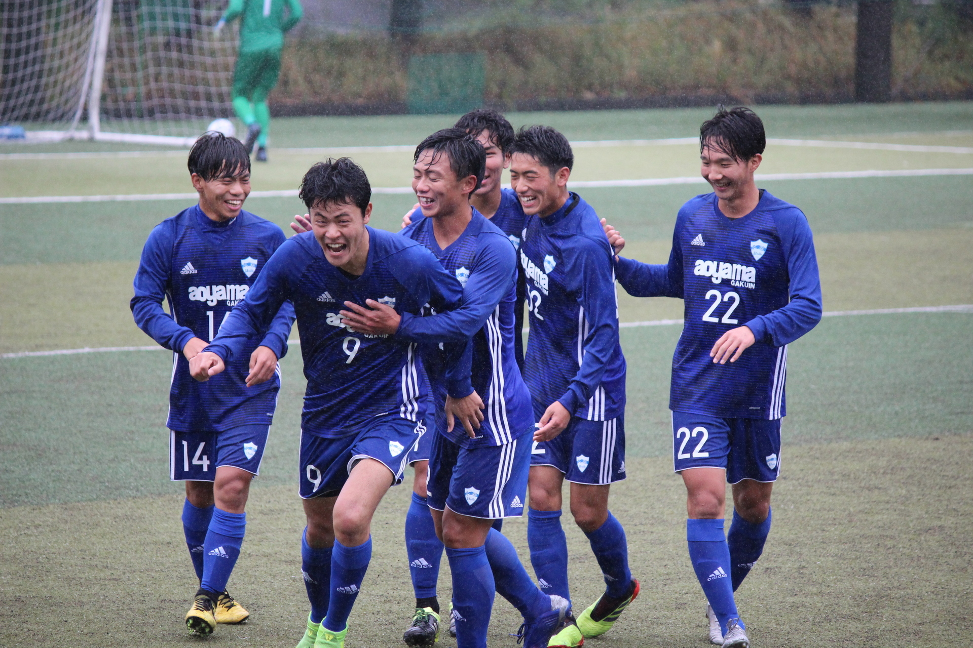 19 11 23 関東大学2部 国士舘対青山学院 通勤準急スタジアム行き３