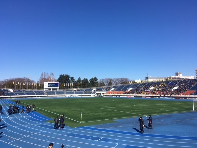 駒沢オリンピック公園陸上競技場 通勤準急スタジアム行き３